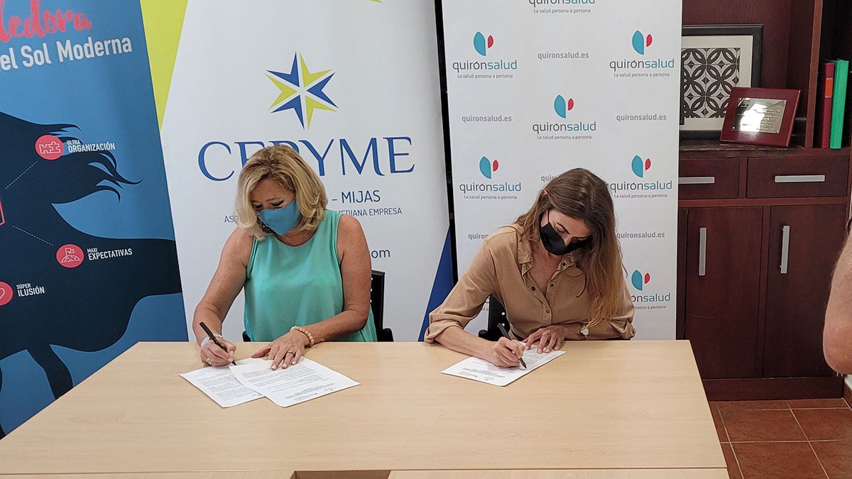 El Hospital Quirónsalud Marbella firma un acuerdo de colaboración con CEPYME